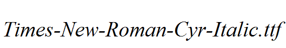 Times-New-Roman-Cyr-Italic.ttf