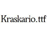 Kraskario.ttf