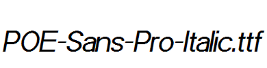 POE-Sans-Pro-Italic.ttf