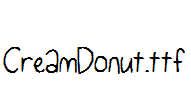 CreamDonut.ttf