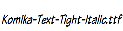 Komika-Text-Tight-Italic.ttf