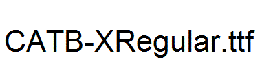 CATB-XRegular.ttf