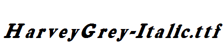 HarveyGrey-Italic.ttf