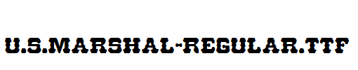 U.S.Marshal-Regular.ttf