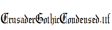 CrusaderGothicCondensed.ttf