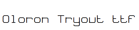 Oloron-Tryout.ttf