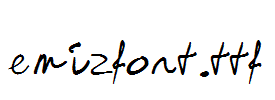 emizfont.ttf