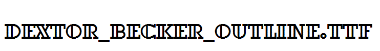 Dextor_Becker_Outline.ttf