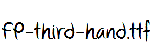 FP-third-hand.ttf