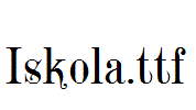 Iskola.ttf