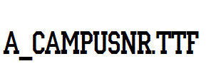 a_CampusNr.ttf