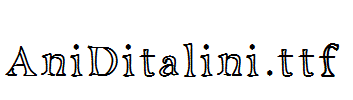 AniDitalini.ttf