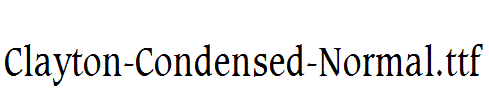 Clayton-Condensed-Normal.ttf