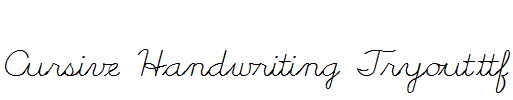 Cursive-Handwriting-Tryout.ttf