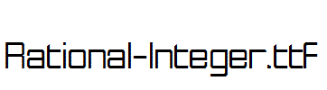 Rational-Integer.ttf