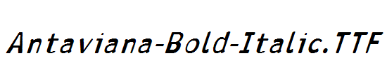 Antaviana-Bold-Italic.ttf