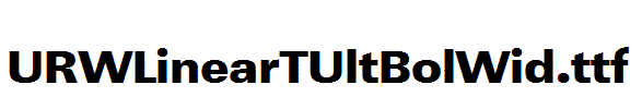 URWLinearTUltBolWid.ttf