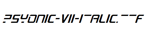 PsYonic-VII-Italic.ttf