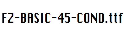 FZ-BASIC-45-COND.ttf