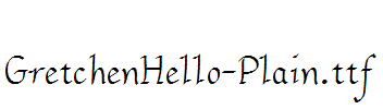 GretchenHello-Plain.ttf