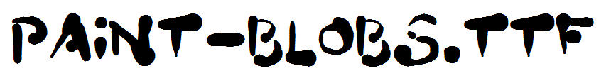 Paint-Blobs.ttf