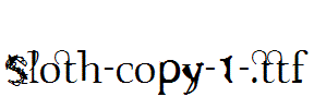 Sloth-copy-1-.ttf