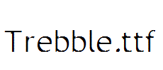 Trebble.ttf