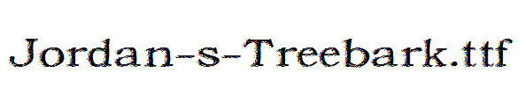 Jordan-s-Treebark.ttf