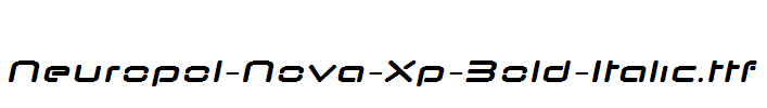 Neuropol-Nova-Xp-Bold-Italic.ttf