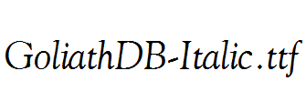 GoliathDB-Italic.ttf