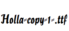 Holla-copy-1-.ttf