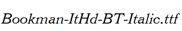 Bookman-ItHd-BT-Italic.ttf