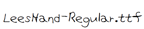 LeesHand-Regular.ttf