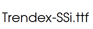 Trendex-SSi.ttf