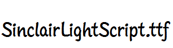 SinclairLightScript.ttf