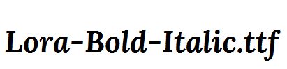 Lora-Bold-Italic.ttf