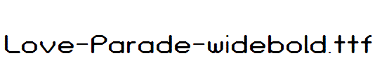 Love-Parade-widebold.ttf