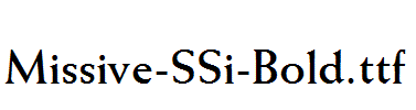 Missive-SSi-Bold.ttf