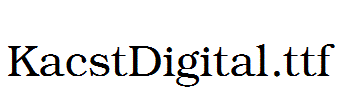 KacstDigital.ttf