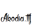 Akodia.ttf