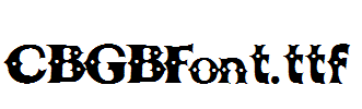 CBGBFont.ttf