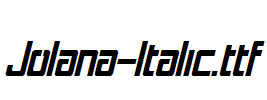 Jolana-Italic.ttf