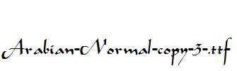 Arabian-Normal-copy-3-.ttf