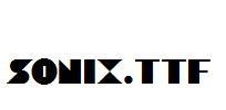 Sonix.ttf