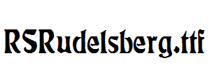 RSRudelsberg.ttf