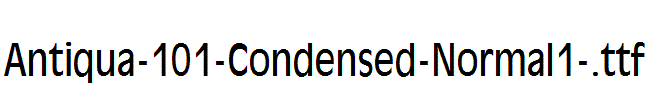 Antiqua-101-Condensed-Normal1-.ttf