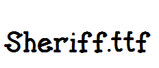 Sheriff.ttf