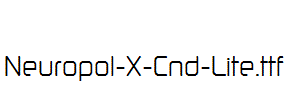 Neuropol-X-Cnd-Lite.ttf