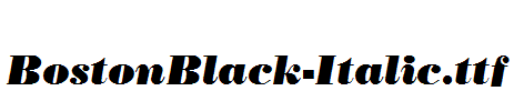 BostonBlack-Italic.ttf