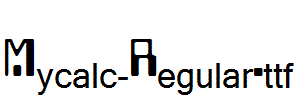 Mycalc-Regular.ttf